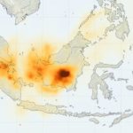 keberadaan karbon organik di langit Indonesia akibat asap karhutla