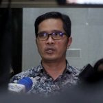 Juru bicara Komisi Pemberantasan Korupsi (KPK) Febri Diansyah