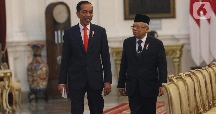 Jokowi dan KH Ma'aruf Amin