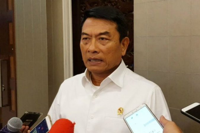 Moeldoko menyatakan pemerintah RI tidak ikut campur dengan urusan China