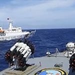 Tangkapan rekaman video saat KRI Tjiptadi-381 yang beroperasi